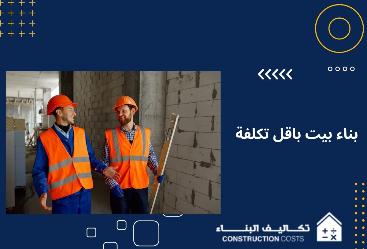 بناء بيت باقل تكلفة